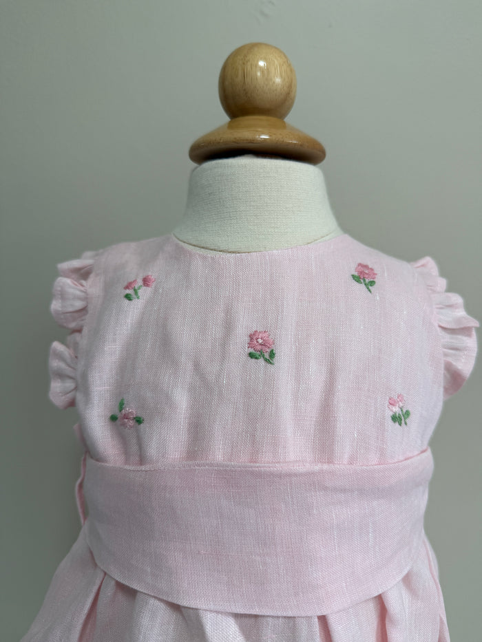 Romper Linen Pink