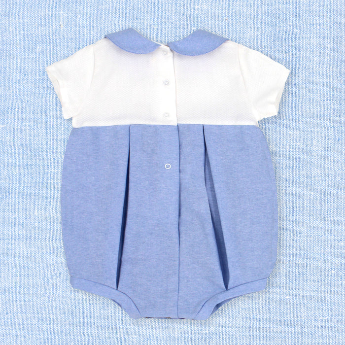 Romper 'Piquet Blue'