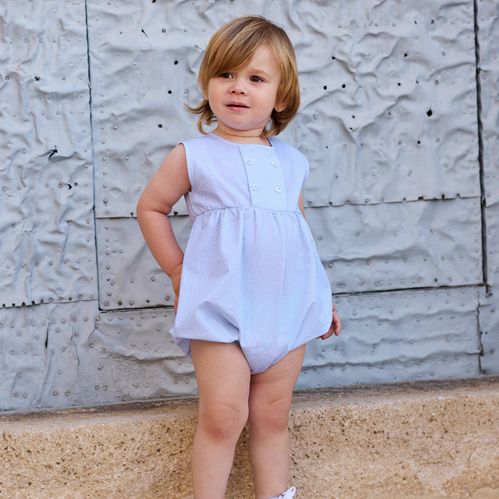 Romper 'Popelin' Blue