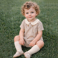 Romper 'Rayas Camel' Boy