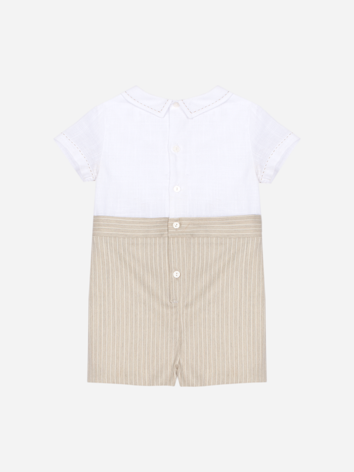 Romper 'Shantung Beige'