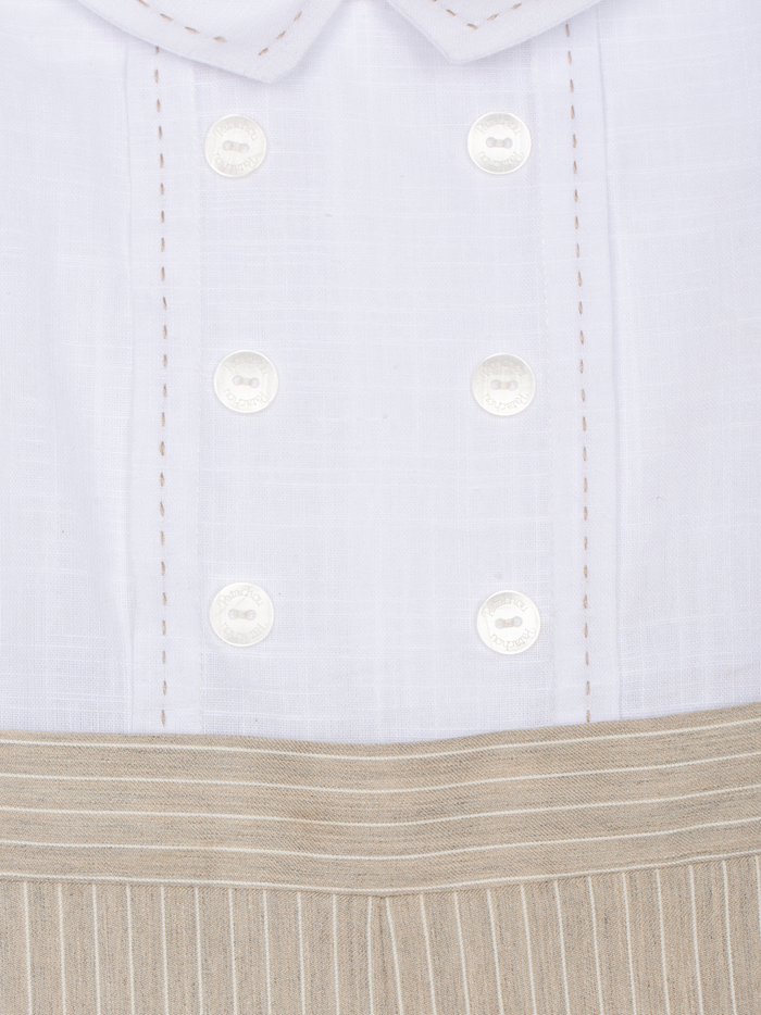 Romper 'Shantung Beige'