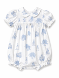 Romper 'Toile de Jouy' Blue