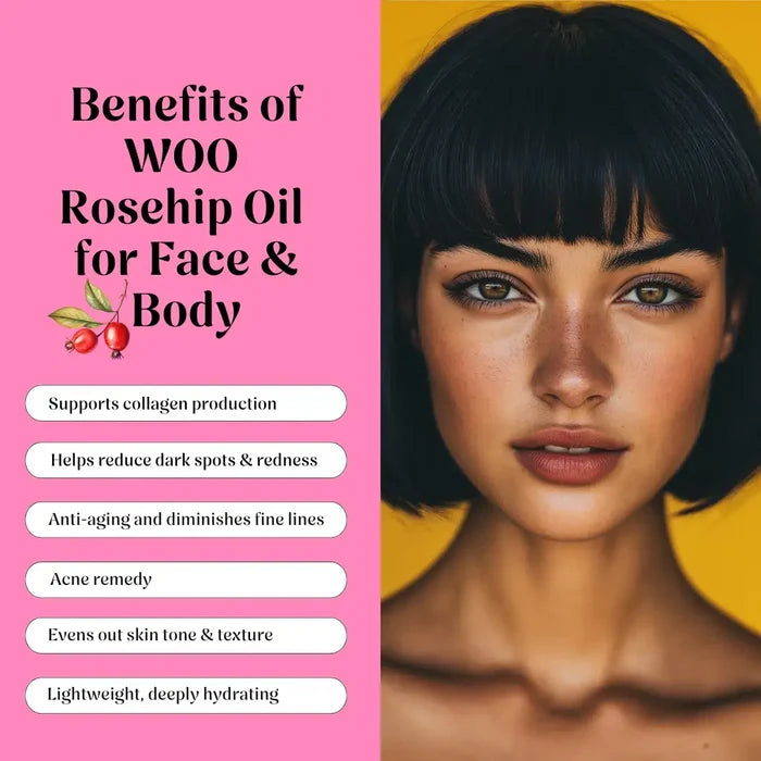 Rosehip Oil, 100% Organic