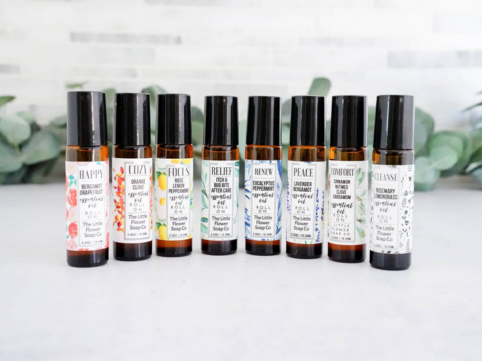 Rosemary Lemongrass Essential Oil Roll-on Aromatherapy