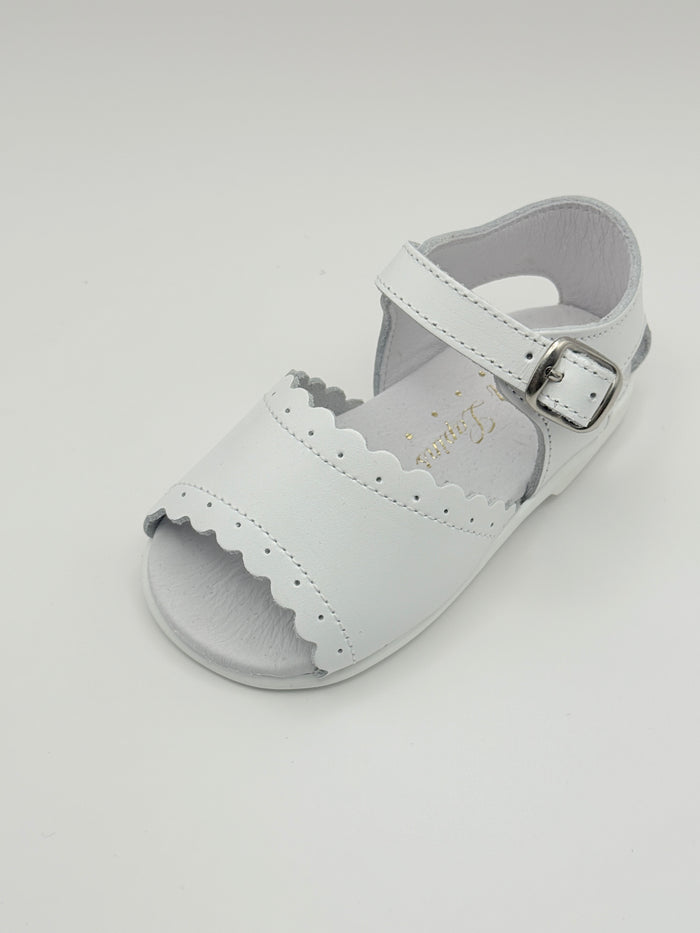 Sandal Scallop White