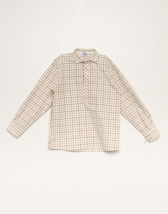 Shirt 'Cuadros Granate'