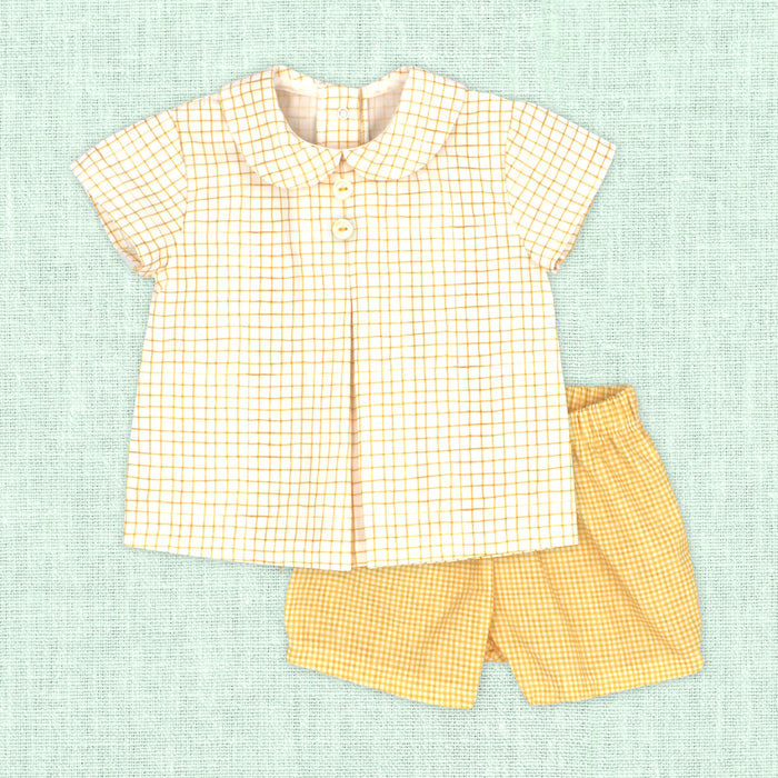 Shirt Set 'Yellow Flowers'