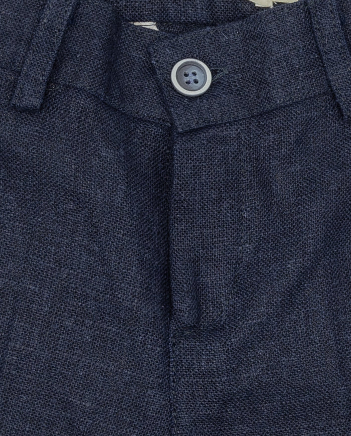 Short Set 'Blue Linen'