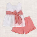 Short Set 'Checkered Fun'