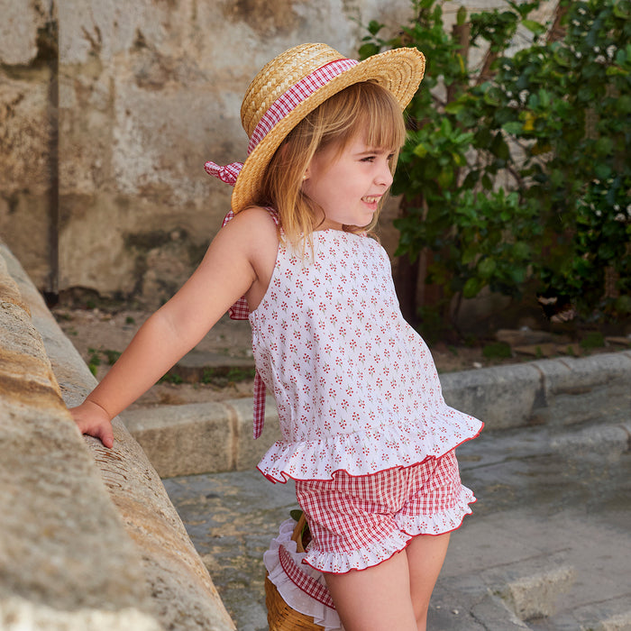 Short Set 'Cherry Red'