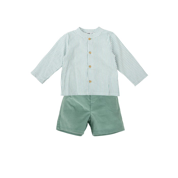 Short Set 'Cristal' Sage