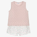 Short Set 'Pink Cherries'