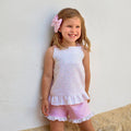 Short Set 'Piquet Florals'