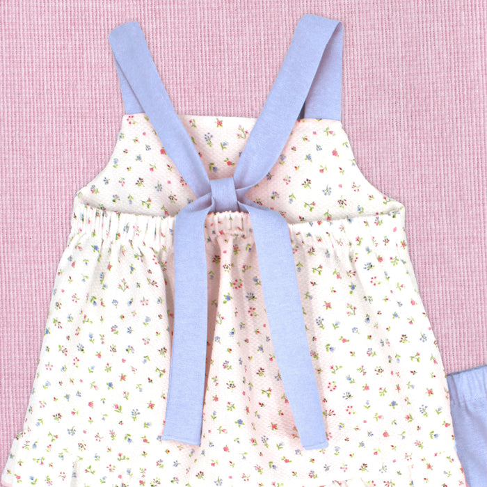 Short Set 'Piquet Florals'