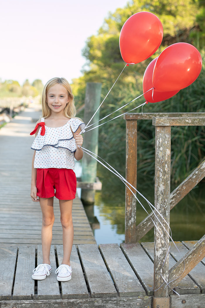 Short Set Rojo