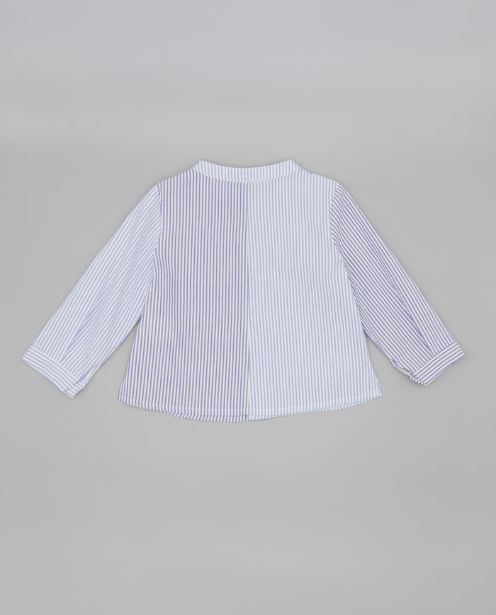 Short Set 'Seersucker Blue'