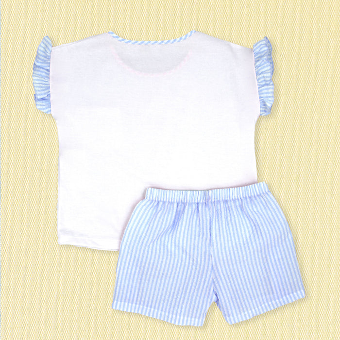 Short Set 'Seersucker Stripes'