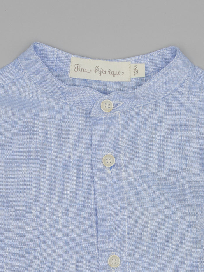 Shortie Set 'Blue Linen'