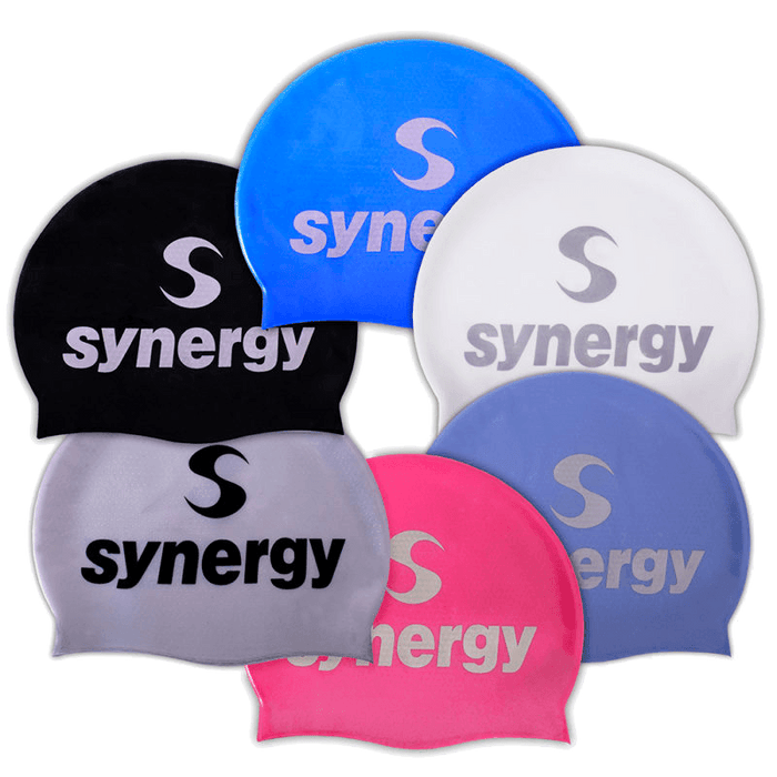 Silicone Swim Cap (3 Pack)