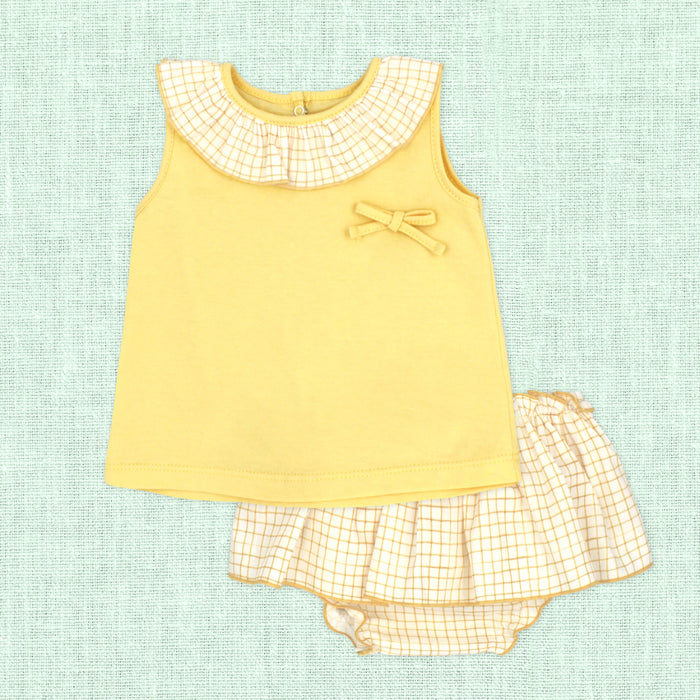 Skirt Set 'Yellow Flowers'