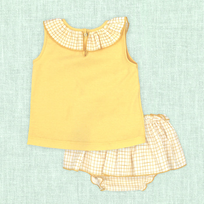 Skirt Set 'Yellow Flowers'