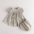 Smock Bloomer Set Blau