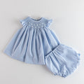 Smock Bloomer Set 'Cali Blue'
