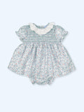 Smock Bloomer Set 'Viviana' Blue