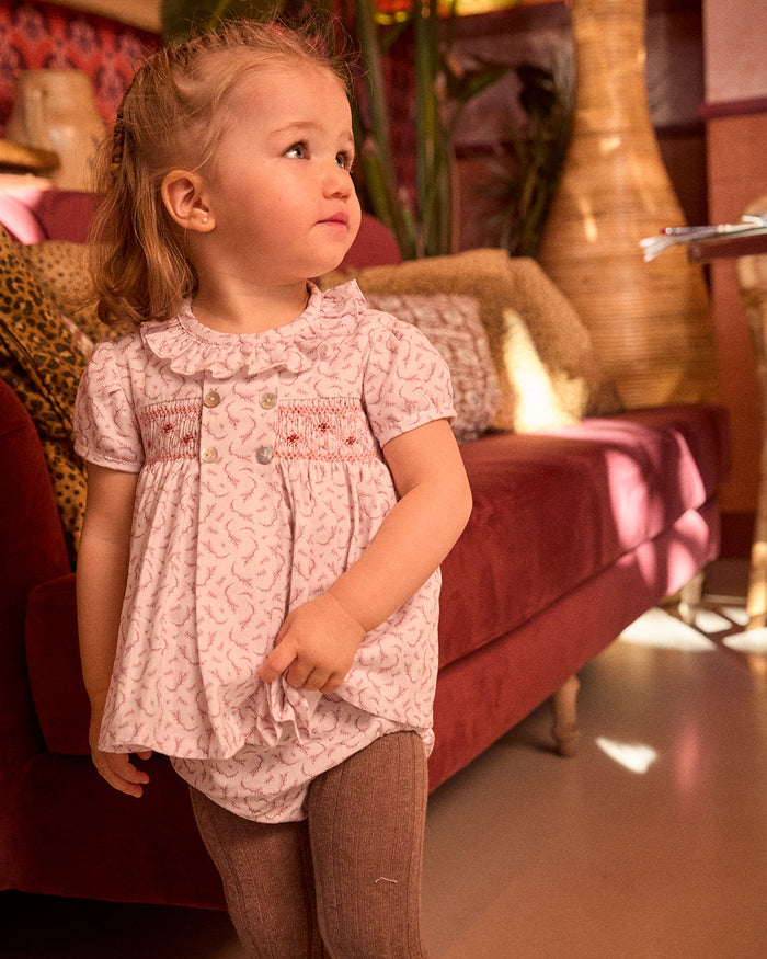 Smock Dress Bordeaux