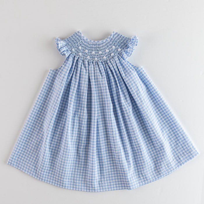 Smock Dress 'Cali Blue'