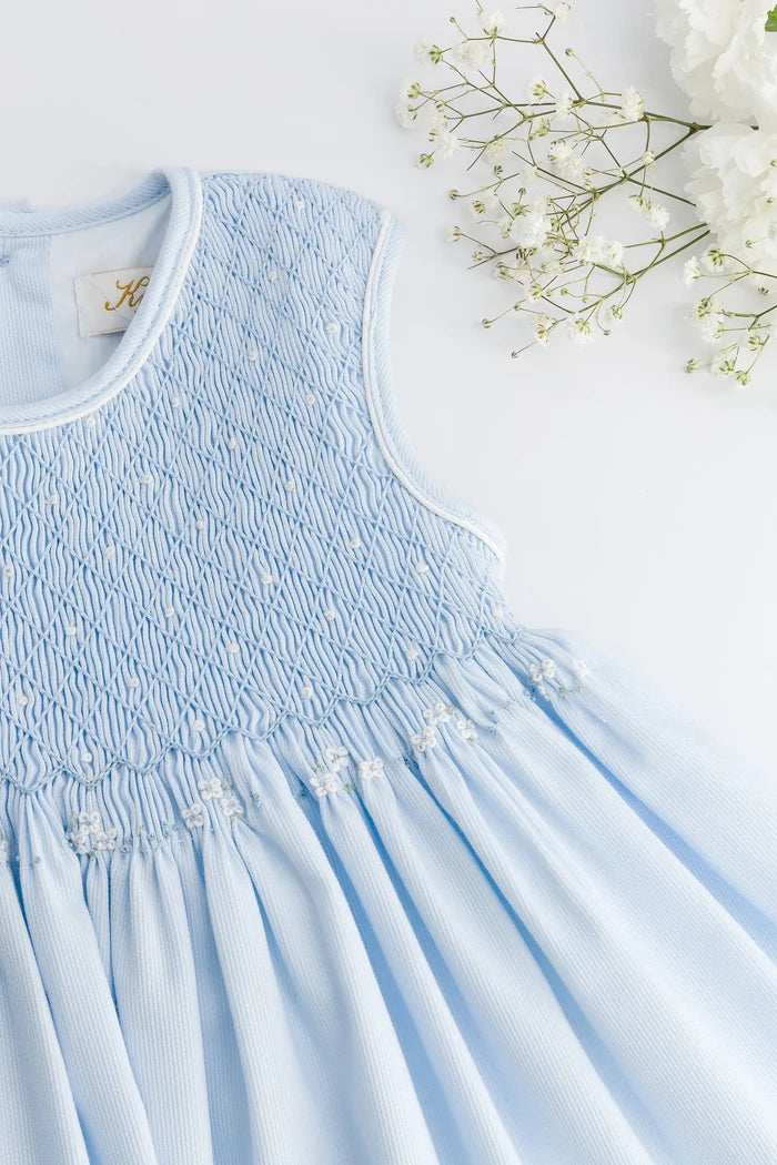 Smock Dress 'Emma' Blue