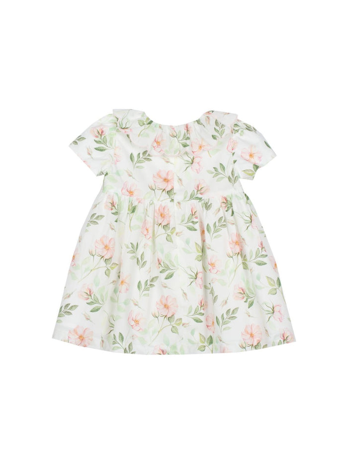 Smock Dress 'Flores Peach'