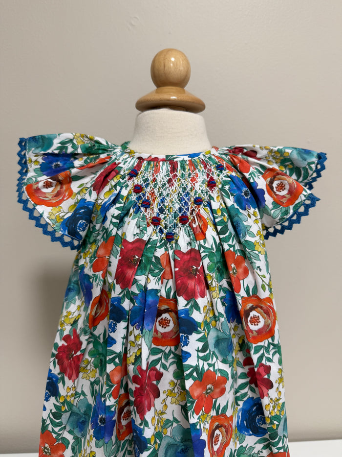 Smock Dress Naranja
