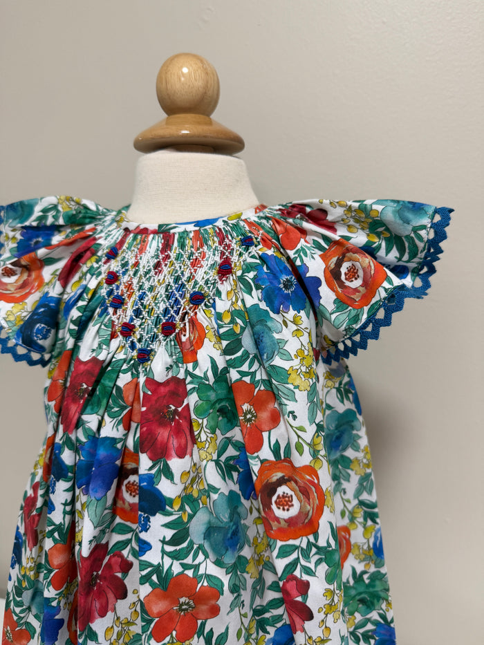 Smock Dress Naranja