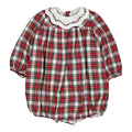 Smock Romper 'Charlotte' Tartan