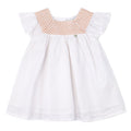 Smocked Dress Orange