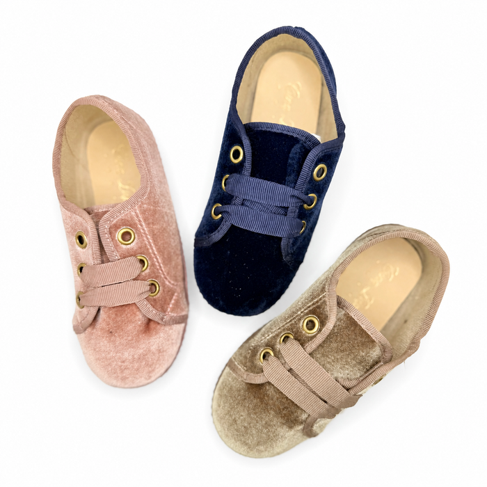 Sneakers 'Velvet Ribbon' Antique Pink
