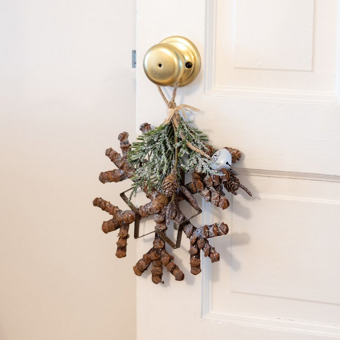 Snowflake Star Wreath