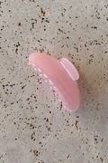 Sophia Acetate Hair Claw Clip - Pink - The Self Styler