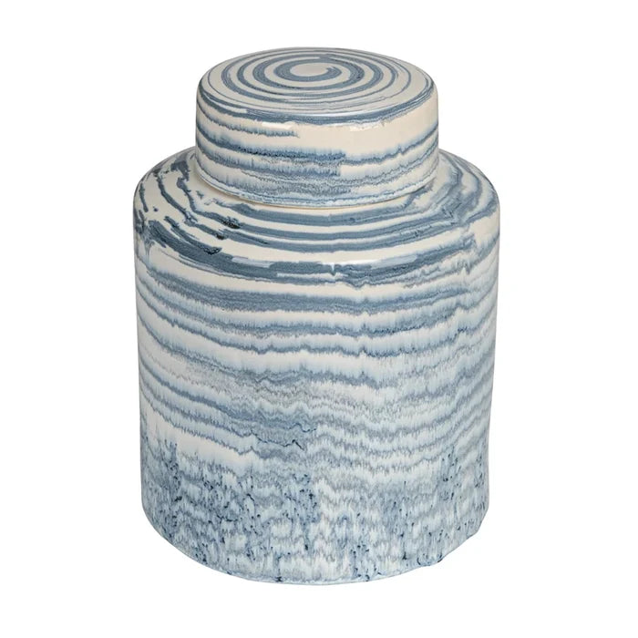 STRIPED GINGER JAR