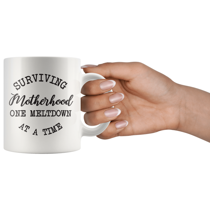 Surviving Motherhood Coffee Mug