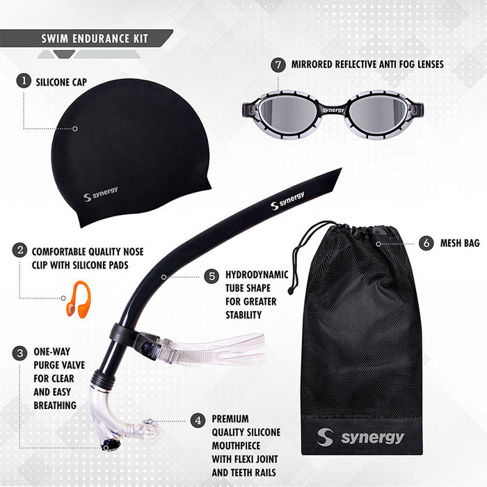Swim Endurance Kit with Mesh Bag