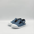 T- Strap 'Cap Toe' Navy