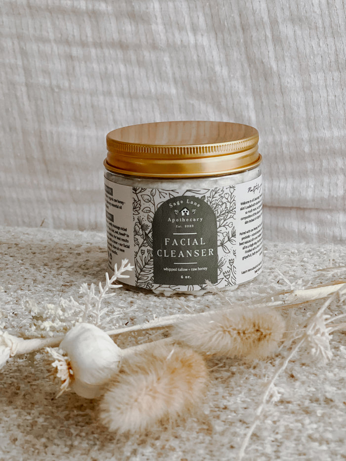 Tallow + Honey Facial Cleanser