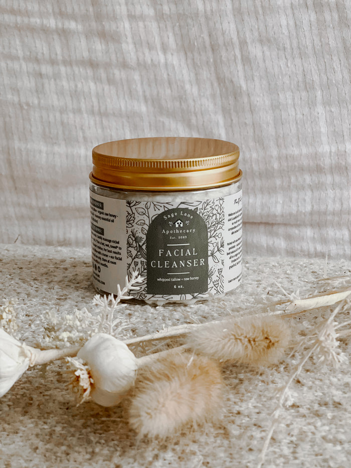 Tallow + Honey Facial Cleanser