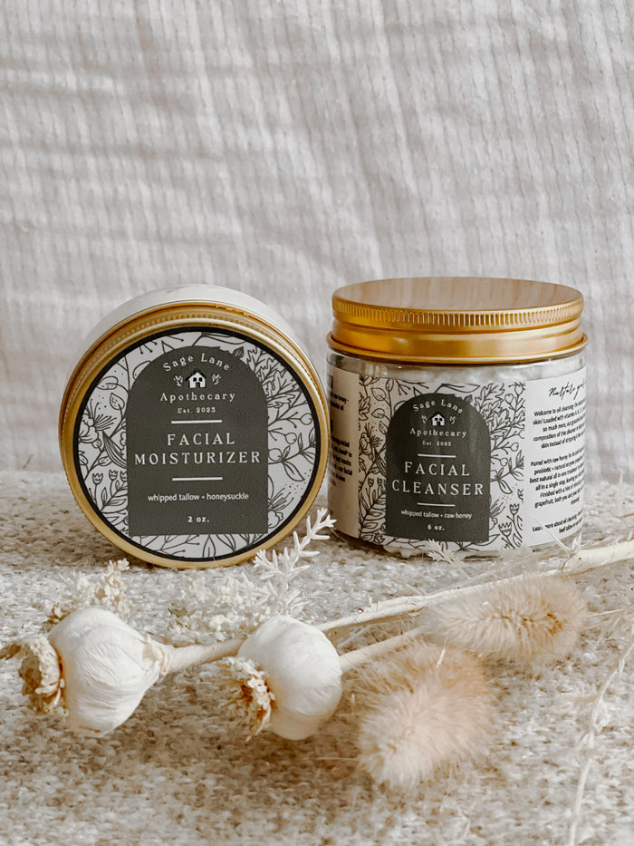 Tallow + Honey Facial Cleanser