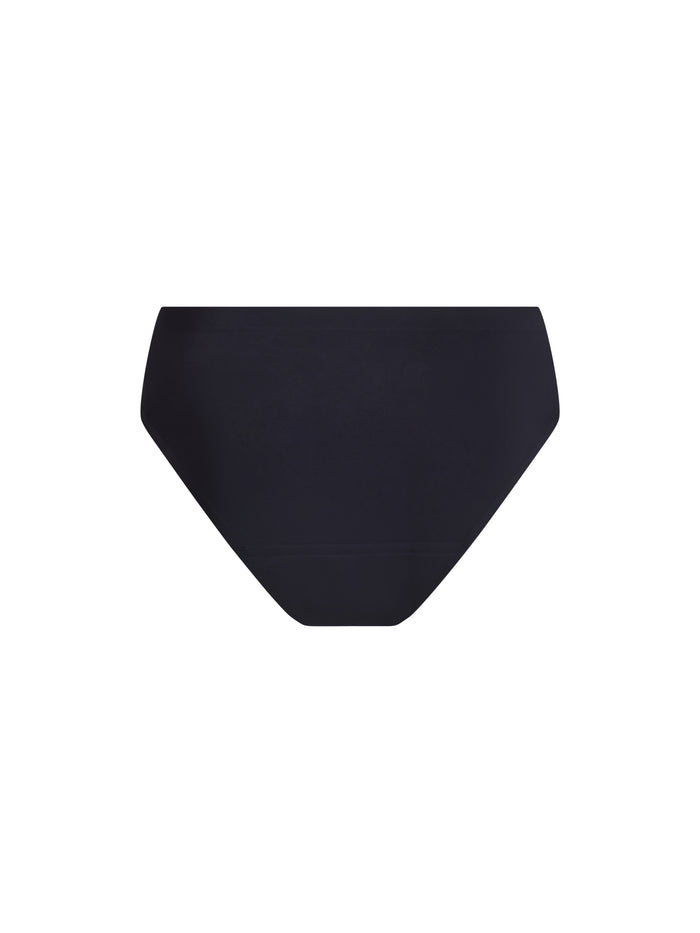 Teen Seamfree Hi-Leg Bikini Moderate Black