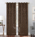 Texture Velvet Curtains Pack of 2 Design  073 - Nishat Creative Store