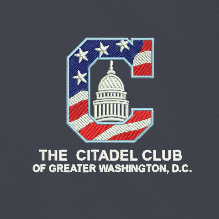 The Citadel, Alumni Club, Greater Washington, D.C., Soft Shell Bomber Jacket- Grey